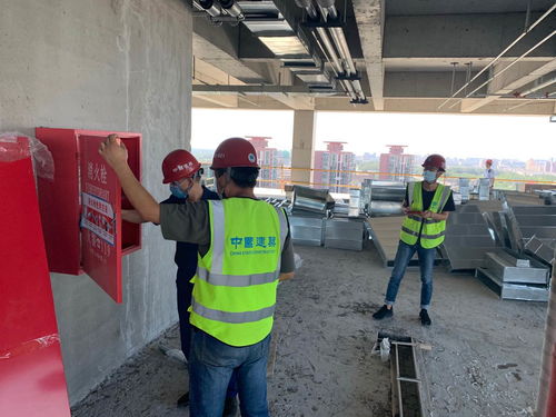 大興區消防救援支隊深入施工現場，以技術服務筑牢安全防線